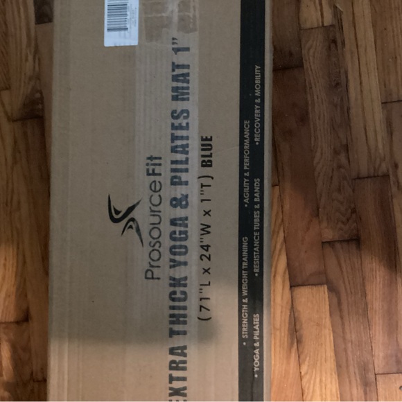 MAT YOGA, PROSOURCEFIT extra thick yoga and Pilates mat. Blue - Picture 9 of 9